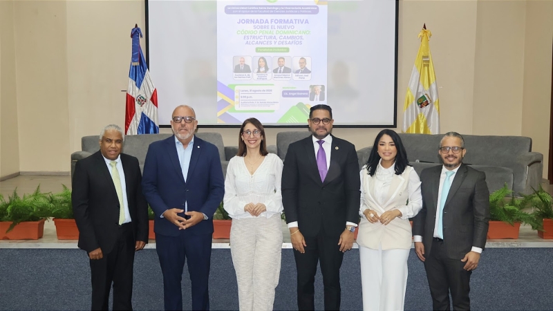 Ángel Gomera, Gustavo de los Santos Coll, Rosalmy Guerrero, Carmen Consuelo López, Amauri Mateo y Edison Joel Peña (1)