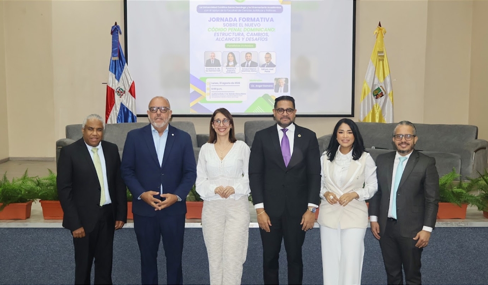 Ángel Gomera, Gustavo de los Santos Coll, Rosalmy Guerrero, Carmen Consuelo López, Amauri Mateo y Edison Joel Peña (1)